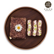 오복떡집 떡 완두베기찰떡 퓨전떡 팥고물 팥베기 완두 팥 견과류 비타민E 햅찹쌀 영양간식 식사대용떡 떡장인 수제떡 개별포장 100gx10개, 10개