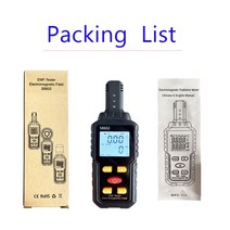 휴대용 전자파 전자기 방사능 측정기 EMF 3in1 자동, Dosimeter-withbox