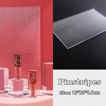스튜디오 사진 소품 촬영 파티 INS 액세서리 3D 큐브 투명 아크릴 보드 쥬얼리 장난감, Board 18x29x05 cm