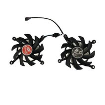 그래픽 카드 팬 GPU 쿨러 Colorful RTX 2060 SUPER GTX 1660 6G 1650 4G 세트당 2 개, 1 Set Dual Fan, 2개