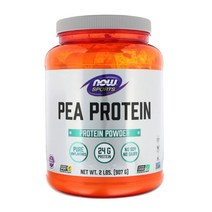 Now Foods 식물성 완두콩 단백질 무향 907g 프로틴 아미노산, 1개