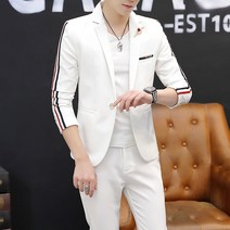 남성 무대복 120# 야상 시크 재킷 세트로 얇은 헤어 스타일리스트 개성 작아 뉴타임즈 Z