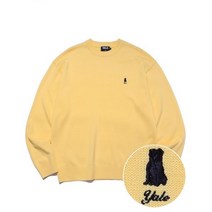 예일 울 니트 KNIT CREWNECK YELLOW