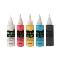 문화연필 문화 물백묵 보충액, 1, 파랑