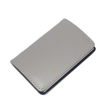 젬버트 프리미엄 가죽 명함 지갑 명함 케이스, 그레이