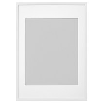 이케아RIBBA 리바 액자 화이트 50x70 cm - IKEA (80, One Color