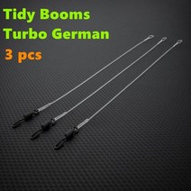 콘스탄틴원줄 낚시줄 빙어 잉어 낚시 액세서리 ronnie rigs 용 스피너 스위블이있는 깔끔한 붐 30lb fluorocarbon line of pop up, 터보 독일