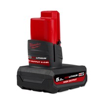 밀워키 12V / 5.0Ah 리튬이온 배터리 M12 HB5