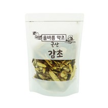 [국산감초수출] [오늘약방] 직접키운 국산100% 특품 자연 감초, 500g