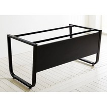 맞춤가구용 앞가림 스틸 책상 프레임만(180cm) 중고생 사무 가성비 서재 긴, 앞가림1200각진프레임