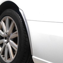 컨셉토디자인 휀다가드 2EA 메르세데스 벤츠, 실버-로고무