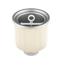 영업용 슬러시메이커 빙수 슬러시기계 700ml 제빵기 액세서리 아이스크림 슬러시 기능 냉동 과일, 하얀