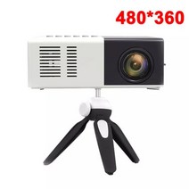 빔프로젝터 가성비 초단초점 미니 무선 프로젝트 프로젝트 스크린 Salange J9Pro LED 홈 미디어 플레이어 오디오 휴대용 480x360 픽셀 지원 1080P HDMI USB, Probk 삼각대 추가 미국 플러그