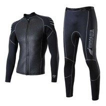 위장 프리다이빙 스노우클링 잠수복 수트 3mm, 3mm스네이크STK세트S