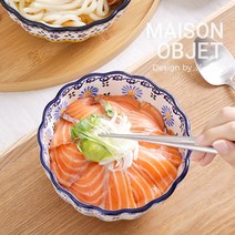 프라카 폴란드풍 도자기 면기, 블루데이지, 1개