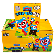 꼬마히어로 수퍼잭 캐릭터 키즈밴드 표준형 16매입 20갑(1BOX)