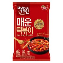 동원 떡볶이의신 매운떡볶이, 400g, 1개