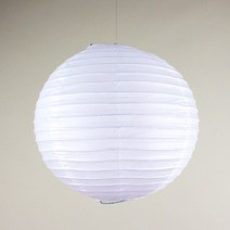 더담고 한지 등갓 흰색 l 한지무지등갓 원형등 일식등 종이등, f.지름45cm x 높이40cm