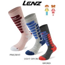 렌쯔 [LENZ] Skiing JR 2.0_3가지 색상 [저학년-고학년사이즈 보유], GREY／RED