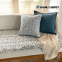 [한일카페트] 프렌치 쿠션 커버 50X50(솜미포함)