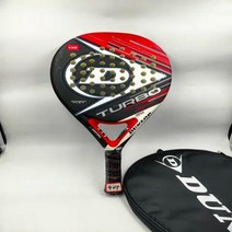 패들보드 서핑보드 핀 테니스 라켓 탄소 섬유 거친 표면 소프트 메모리 높은 균형 커버 백 포함, 12.424