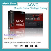 Ample Sound 엠포 사운드 AGVC Guitar Vintage Cherry 가상악기, AGVC (Guitar Vintage Cherry)