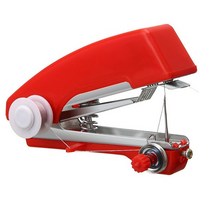 준 공업용 오버록 싱거 자수 가죽 원단 재단기 미싱 재봉틀 홈 수동 포켓 미니 여행, 1개