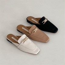 기타 [오노마]ONM여성블로퍼골드장식로우굽슬리퍼