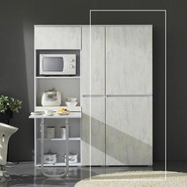 노하우 모덴 1800 주방수납장, 빈티지화이트