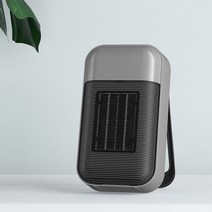 돈풍기 업소용 산업용 대형온풍기 곱창난로 휴대용 전기 히터 팬 220V 110V 가정용 겨울 침실 여행, 04 Grey_02 EU