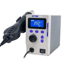 온도조절 인두기 흡입기 회로 기판 버닝펜 버닝툴, AT-858D+ 표준 구성(700W)