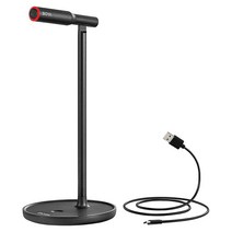 BOYA CM1 USB 마이크 플러그 플레이 컴퓨터 PC 마이크 음소거 버튼 포함 윈도우/맥 노트북용 게이밍 마이크 유튜브 스카이프 스트리밍 팟캐스트 보컬 녹음에 이