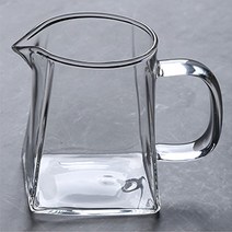 사각 내열유리 공도배 숙우 대, 단품, 1개