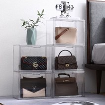 일상의정의 가방보관함 정리함 거치대 수납함 아크릴케이스 대형/특대형, 프리미엄 가방보관함 대형