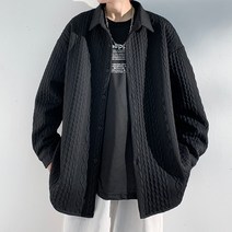 퀼팅자켓 셔츠 코트 자켓 남성 캐주얼 루즈핏 아우터