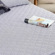 THE 시크한 ECO 항균 모던 데일리 패드 겸 카페트, 프링글네이비