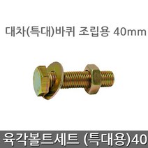 세종상사 육각볼트너트 (대차조립용 ), 육각볼트(특대용)