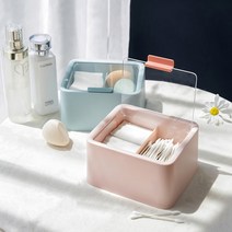 뷰티소품 문구 화장솜 면봉수납 먼지차단 정리함 SB20, 단품, 본상품선택
