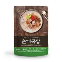 쏘리맘 순대국밥 600g 간편식 즉석국 순대국 국밥
