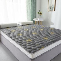 베스트 슬립 패밀리 저상 토퍼 가족 침대 매트 uvr 두꺼운 라텍스 리스 통기성 패딩, 150x200cm, 두께 5cm, 아니-5