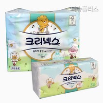 크리넥스 3겹 울트라클린 팝업티슈 화장지 90매x6개, 1팩