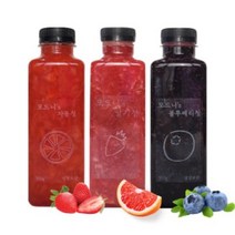 [사은품][할인]모드니 수제과일청 3종 세트(병당 570g) 딸기/자몽/블루베리 과육듬뿍! 선물용 교차선택 당충전 간식 홈카페, 딸기청, 딸기청+딸기청