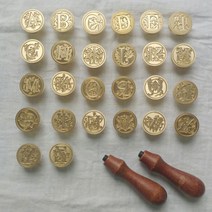 알파벳 씰링 스탬프, M