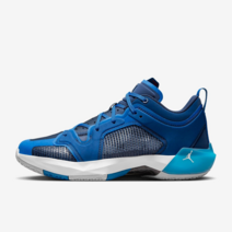 국내매장용 나이키 에어 조던 XXXVII 로우 PF 남성 농구화 밀리터리 블루 DV9908-401 Nike Air Jordan XXXVII Low PF Blue