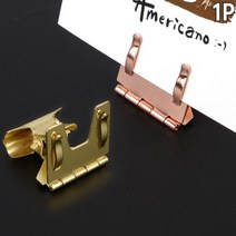 경첩 모양 집게형 명함 메모 꽂이 빵 가격표 집게 이름표 빵집 네임택 메뉴 베이커리 네임 메탈 탁상용 메모지 이름 쇼카드 진열대 전시, 색상, 로즈골드