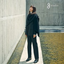 지스튜디오 24FW 에센셜 트윌 기모일자팬츠