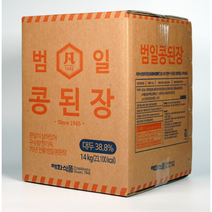 범일 콩된장 특대입자, 14Kg, 15개