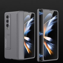 갤럭시z폴드 4 카드 지갑 수납 케이스 지폴드4 스트랩 case for samsung galaxy fold z fold 3 2 자기 흡착 힌지 보호 전화 커버 킥스탠드 하드