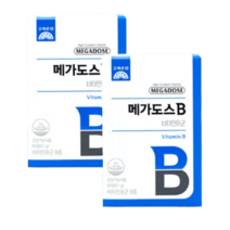 메가도스 비타민B 컴플렉스 60정 X 2개 총 4개월분, 메가도스B 60정x2개 총4개월분