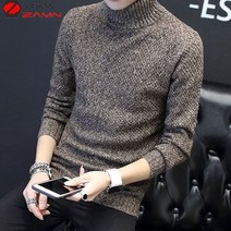 가바바 남성 니트 센스있는 깔끔한 목폴라 G4690